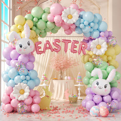 Easter Balloon Arch Kit Garland main setup image