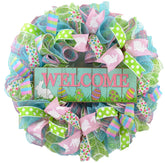 Easter Door Wreath 24 inch round size
