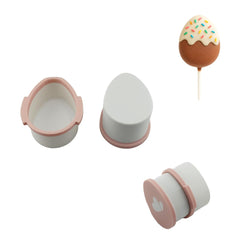 Easter Egg Shaped Cake Pop Cutter front view