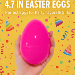 Colorful Celmuron Easter eggs assortment size 3.35x4.72 inches