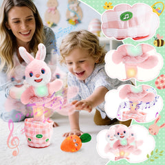 Easter gift bunny toy for toddlers packaging and play