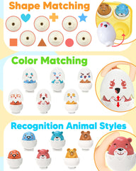 Durable Walenced Easter eggs designed for toddlers