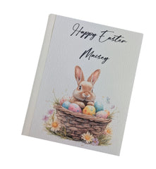 Easter Photo Album Bunny Rabbiit Basket w200 front view