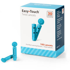 EasyTouch Twist Lancets 30 G packaging