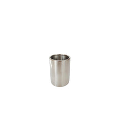 Non-slip bottom utensil holder securely sits on counter