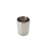 Ebonee stainless steel cocktail pick fruit fork holder on countertop