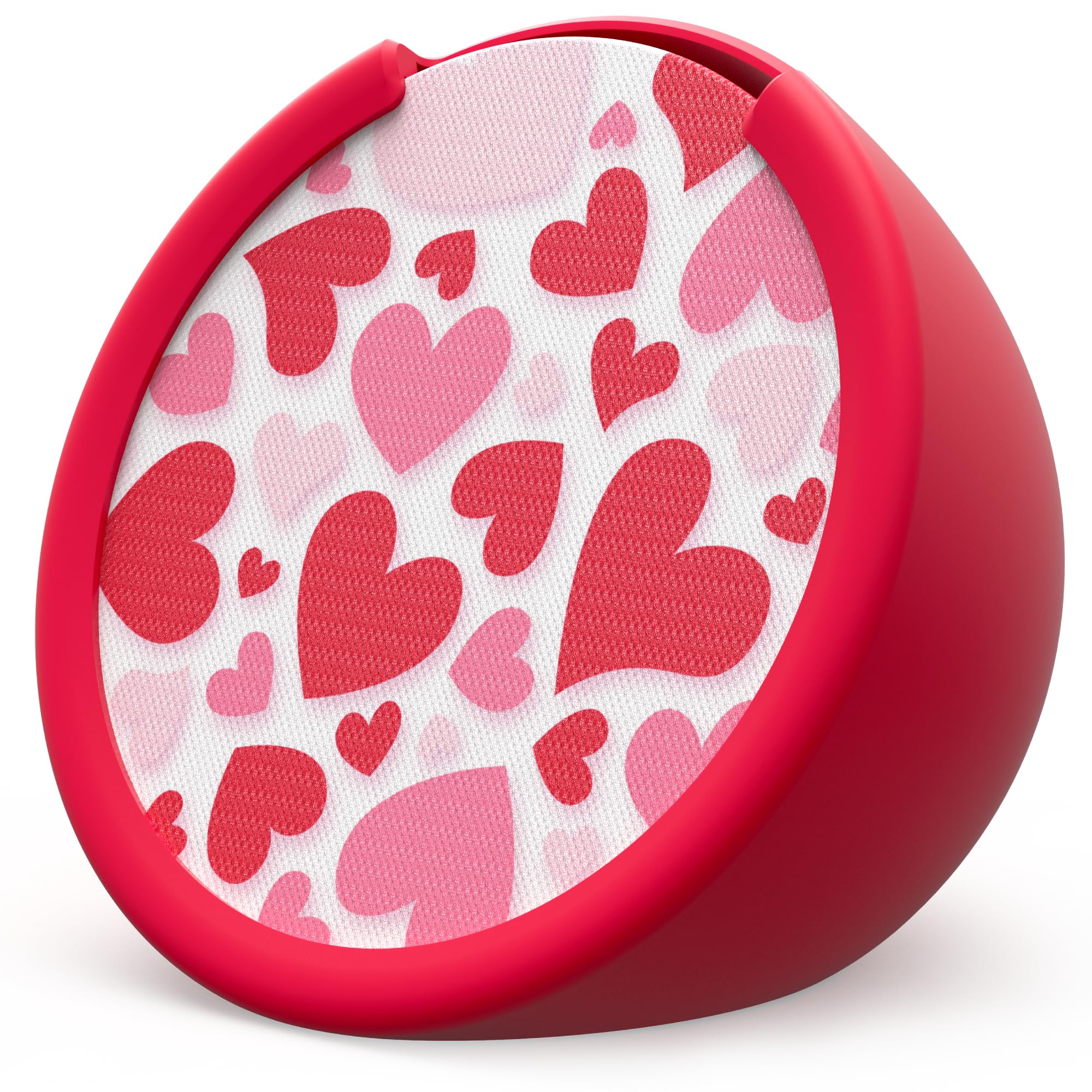 Echo Pop heart themed faceplate and silicone sleeve