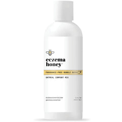 Eczema Honey bubble bath 12 Oz fragrance-free oatmeal formula