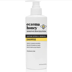 Bottle of ECZEMA HONEY Nourishing Shampoo 8 Oz