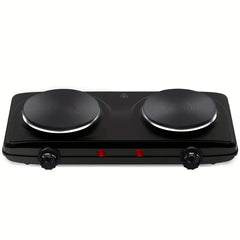 Front view of EDB-302BF showing 2000W dual hot plates