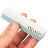Edge & Pop EdgeStone Knife Sharpener 600/1200 dual grit close up white stone