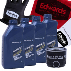 Edwards Oil Change Kit for BMW Motorrad R1200/R1250 Motorcycle image 1