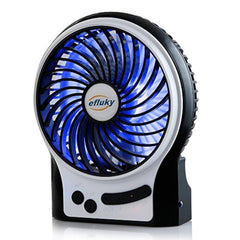 efluky 4.9-Inch Mini Desk Fan max speed 3200 rpm