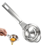 Egg separator stainless steel six-hole design
