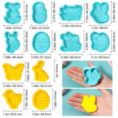 Egg shape cookie cutters suitable for cookies and pastries