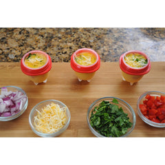 Egglettes cups not microwave safe warning