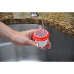 Four BPA free silicone egg cups for Egglettes
