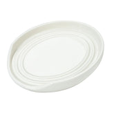 Eichzer Large Ceramic Spoon Rest white finish on kitchen counter