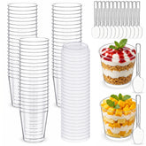 EIHPDEI 300 Pcs 6 oz plastic dessert cups
