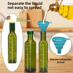 oil dispenser with stainless steel pourer dust cap by eispap