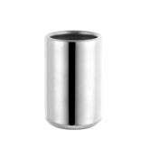 Elandy silver stainless steel fruit fork holder on countertop