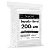 ELDVAP mini hot glue sticks 4in 0.27in diameter in package