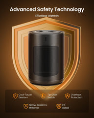 Low heat 750W mode on Electactic heater