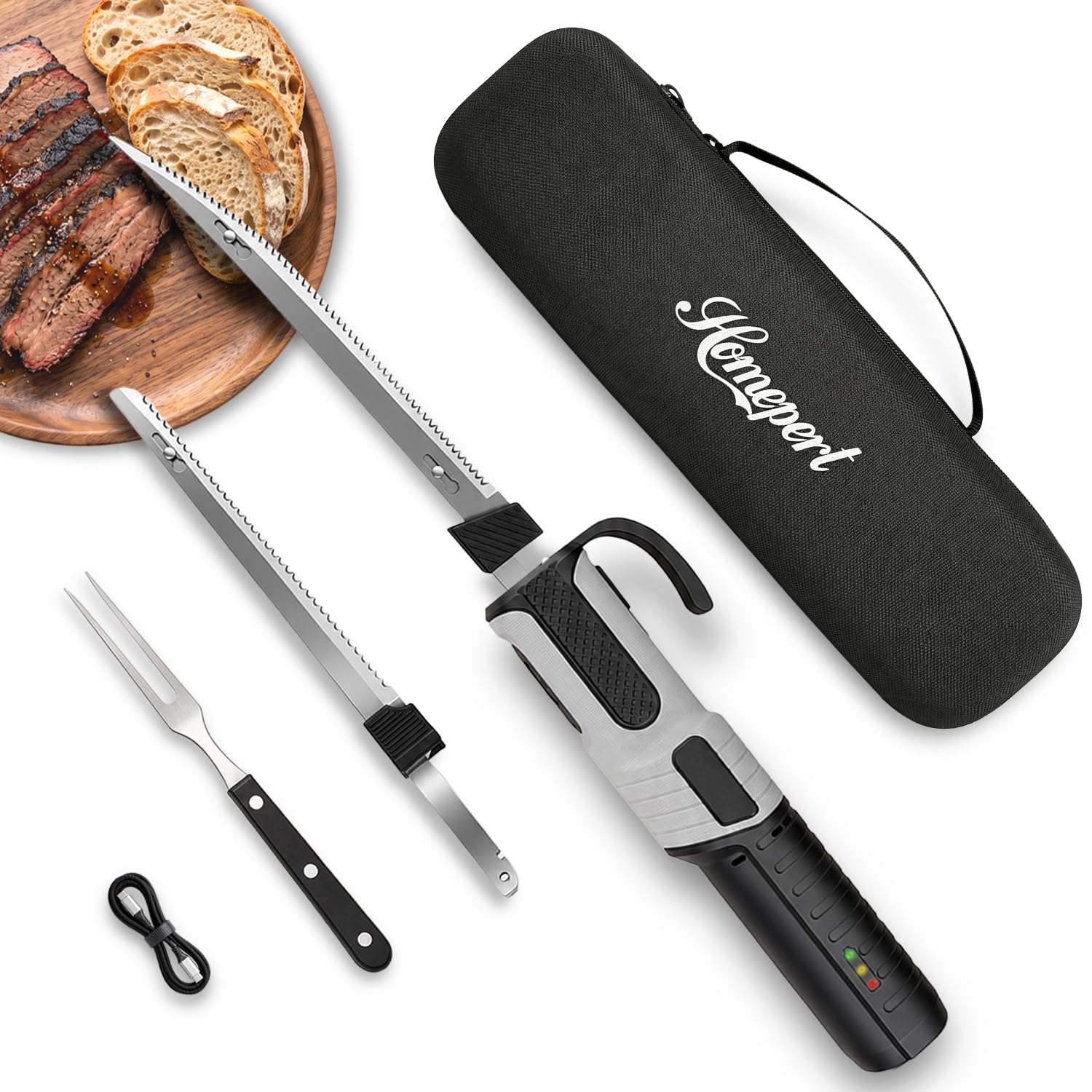 Electric Knife cordless carving knife 140W motor