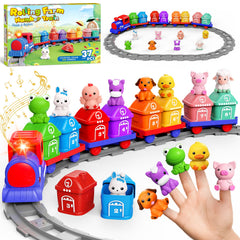 Electric Train Set Toy battery powered train engine with sounds