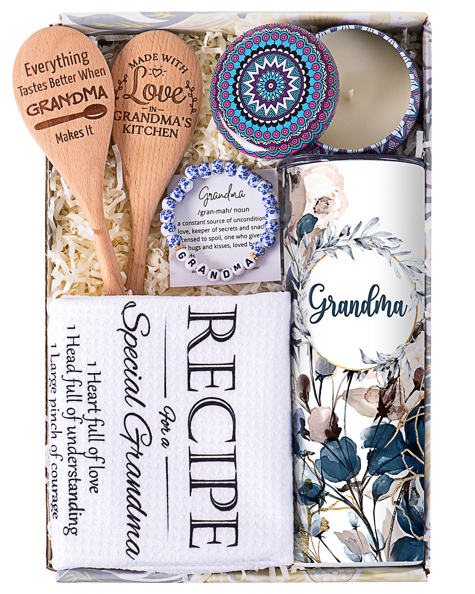 ELEMENU 20oz tumbler with straw and lid for grandma