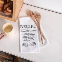 ELEMENU beechwood cooking spoons