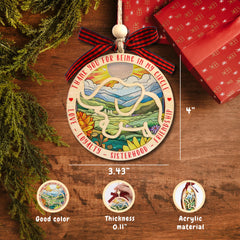 Gift for women featuring elephant circle design