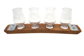 Elite Wine Racks laser engraved flight board front view