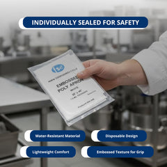 Individually wrapped FSE 630-530 disposable apron case