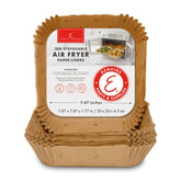 Emeril Lagasse air fryer liners 7.87 inch square packaging