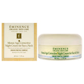 Eminence Monoi Age Corrective Night Cream for Face and Neck jar