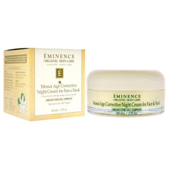 Face and neck night cream by Eminence Monoi packaging