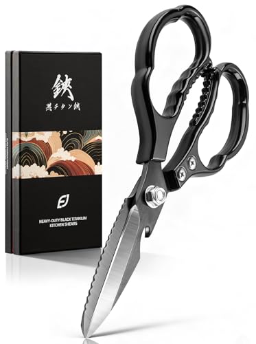 Emojoy Kitchen Scissors all purpose titanium blades