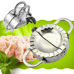 Empanada pie ravioli mold shown with kitchen use
