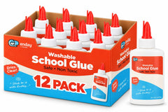 Enday liquid glue 12 pack packaging label