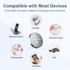 ECR2032 compatible replacement battery