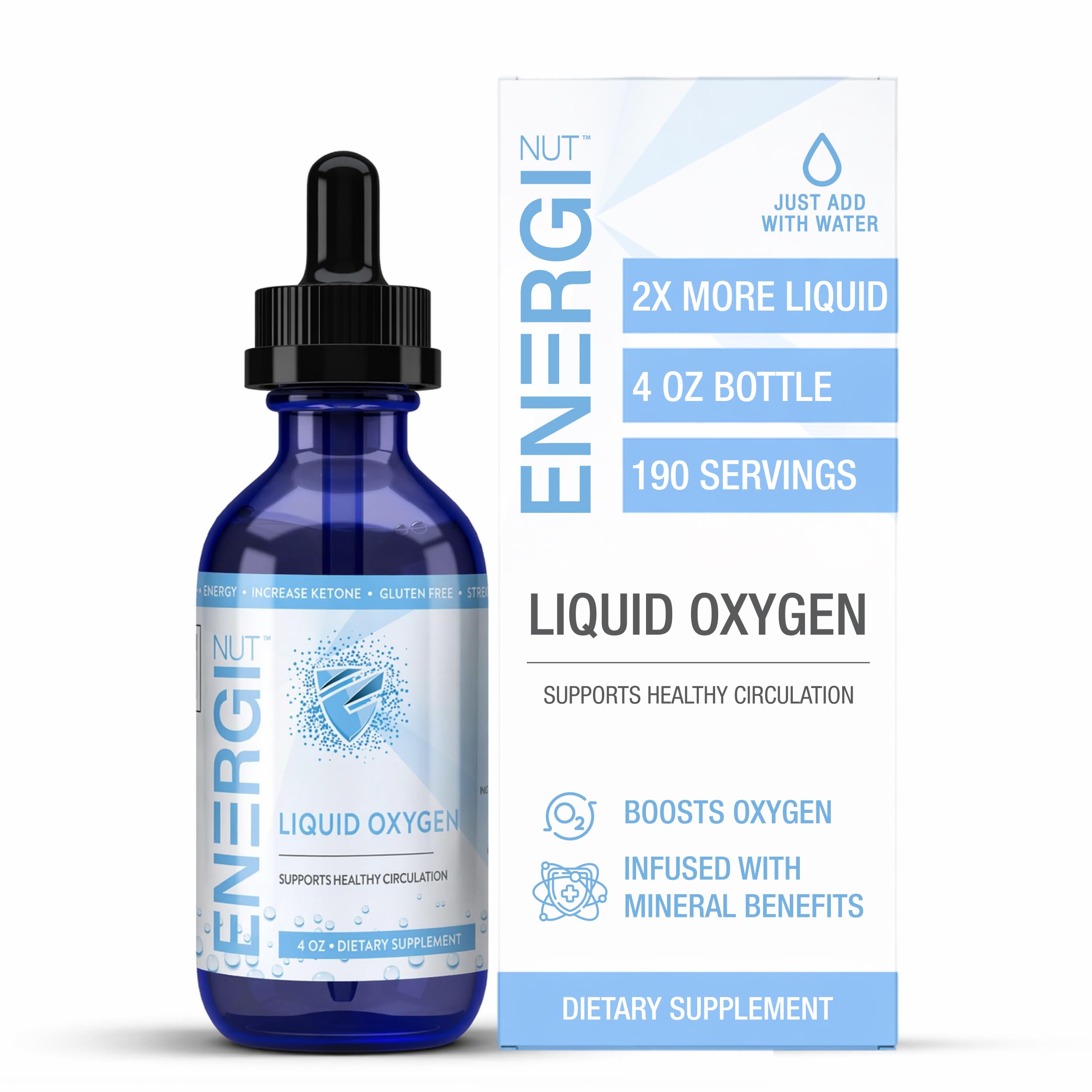 Energi Liquid Oxygen Drops bottle 4oz