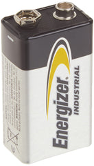 Energizer Industrial 9 Volt Batteries packaging