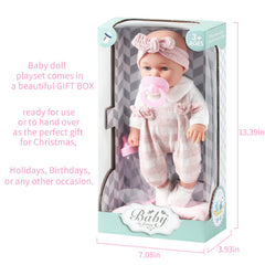 13x13 microfabric blanket for Enjoyin doll set