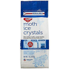 Six cans of Enoz Moth Ice Crystals for garment bags product image