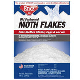 Enoz Old Fashioned Moth Flakes packaging 14 Ounce