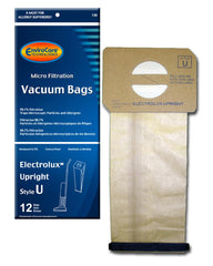 EnviroCare replacement microfiltration vacuum bags for Electrolux Upright Style U