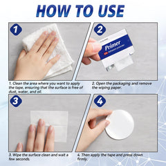 2 ml Erigathe Adhesion Promoter wipe for plastic surfaces