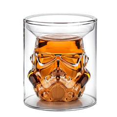 Ervige whisky sobriety glasses in hand showing design