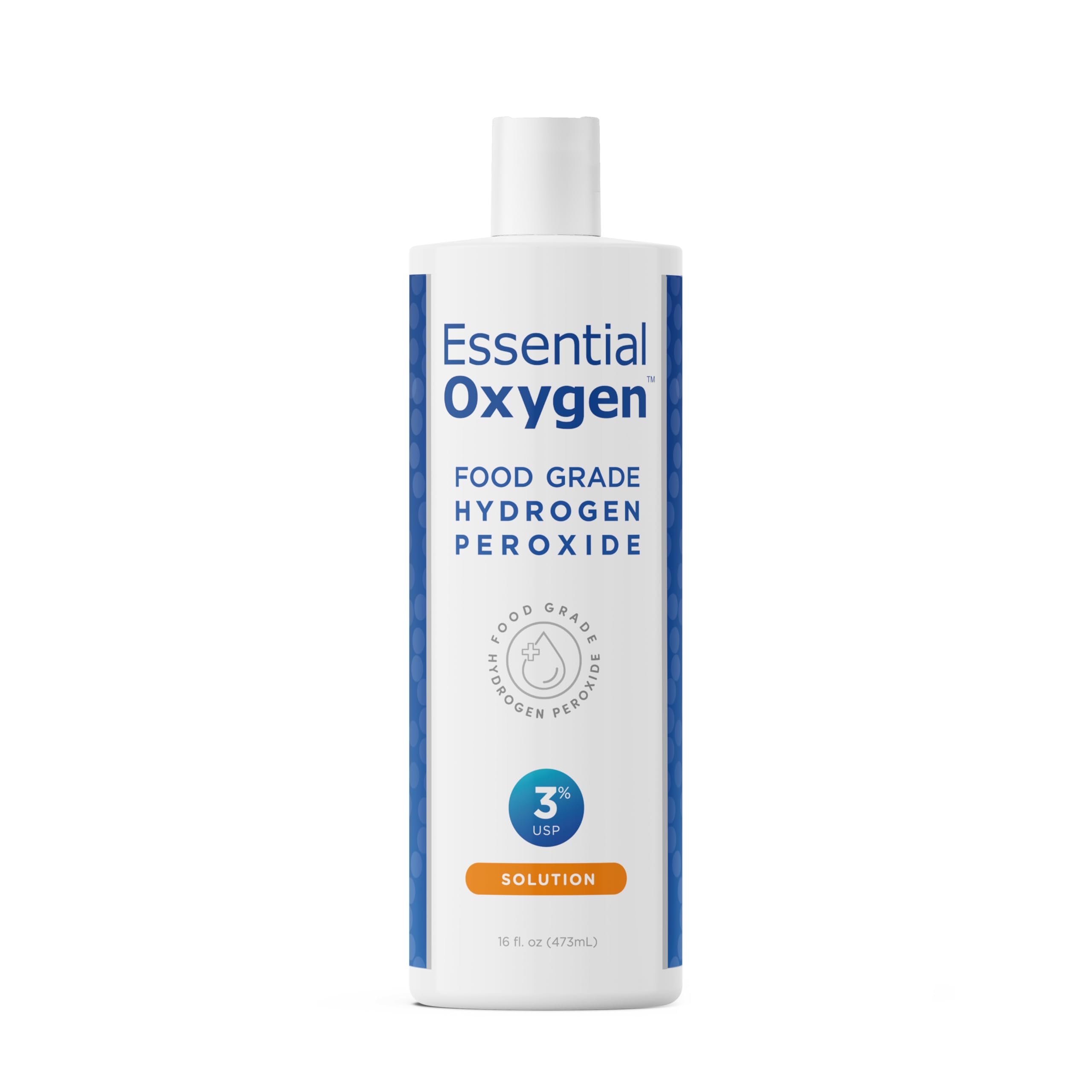 Essential Oxygen Food Grade Hydrogen Peroxide 16 Ounce bottle